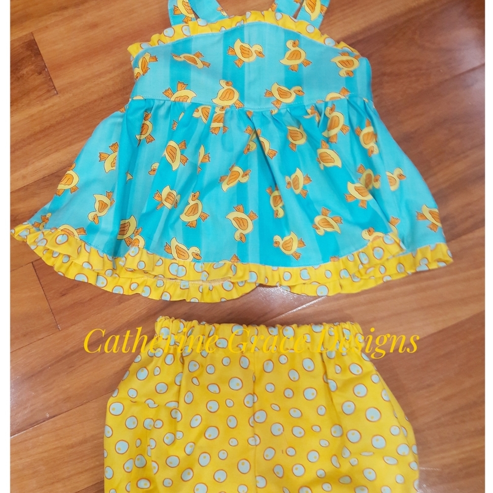 rubber ducky outfit, 1st birthday outfit